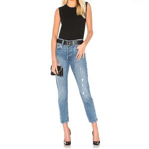 High Waisted Levi’s 501 Skinny Jeans